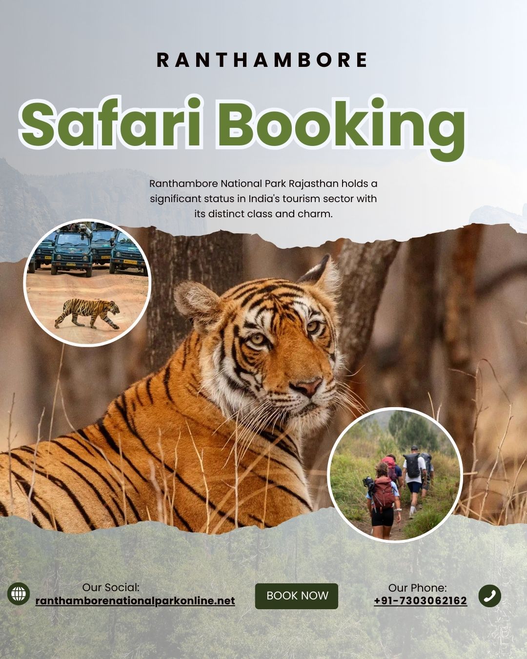 Ranthambore Online Safari Booking